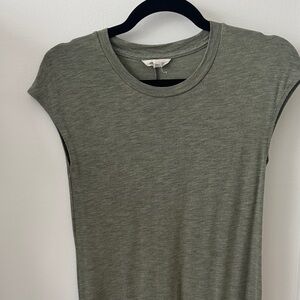 Madewell Olive Green Midi Dress